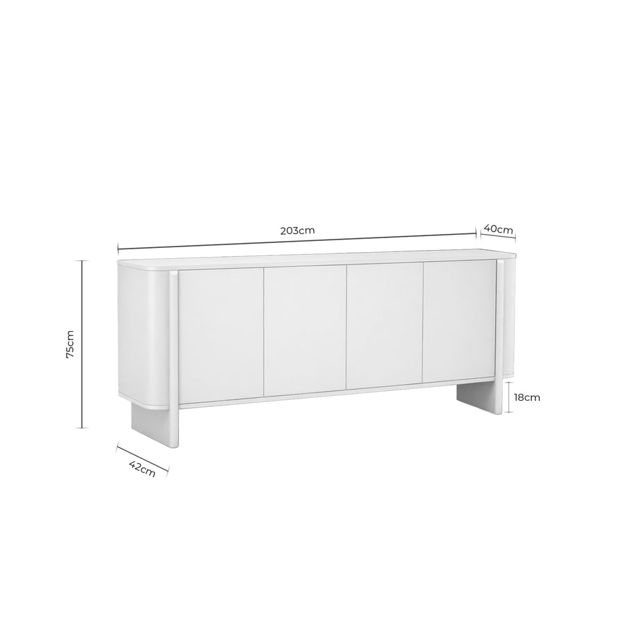 Brisén Sideboard 203 × 75 cm