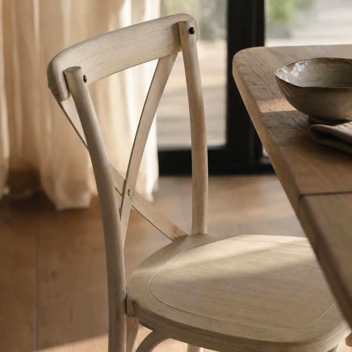 Silla de comedor de polipropileno