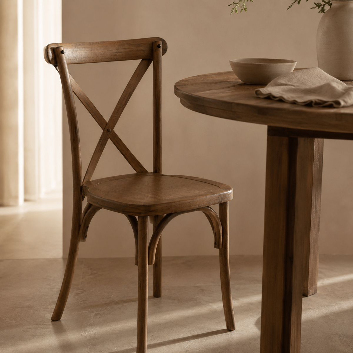 Silla de comedor de polipropileno
