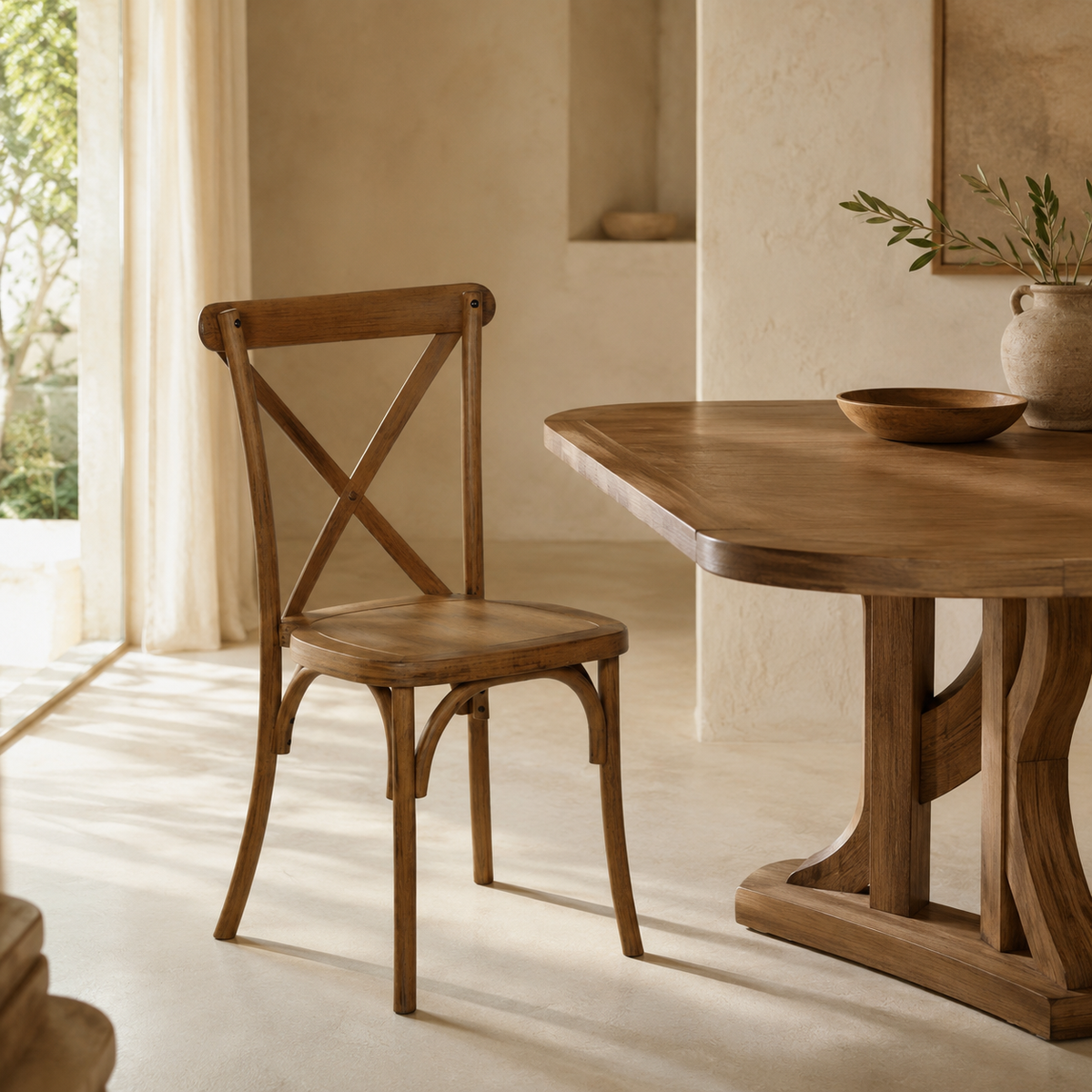 Silla de comedor de polipropileno