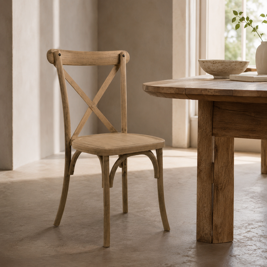 Silla de comedor de polipropileno