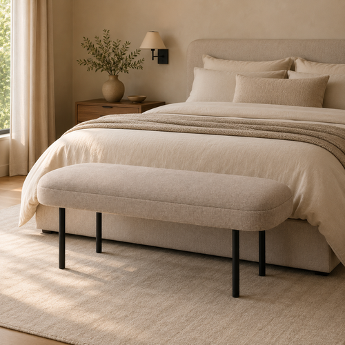 Upholstered bench, 120 cm