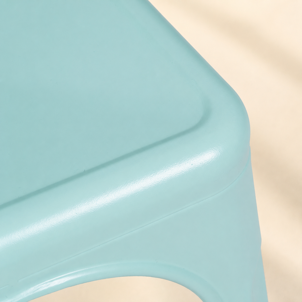 Silla de comedor de metal, pata metálica
