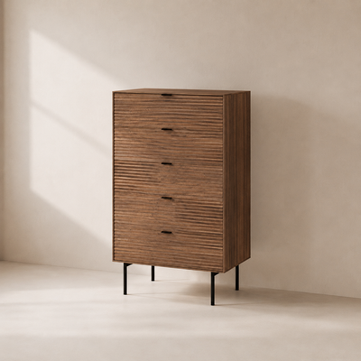 Sinfonier Solia 5 cajones, madera, 70 x 115 cm