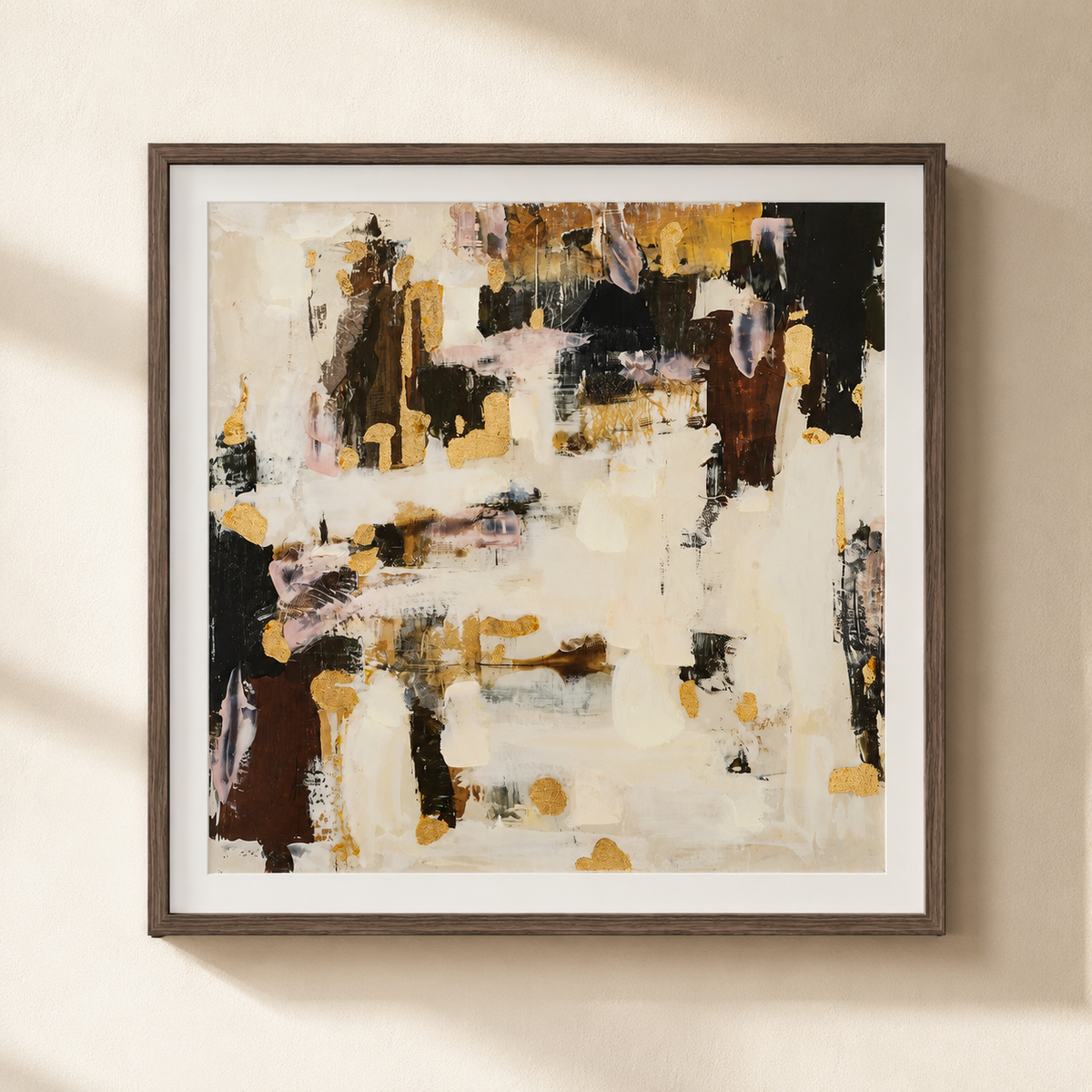 Cuadro abstracto, 104 × 104 cm