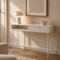 Consola Aida 1 cajón, madera, 120 × 75 cm