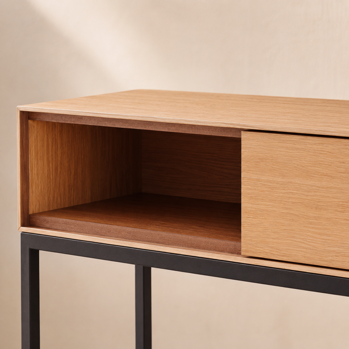 Consola Amanecer 100 cm 1 cajón + hueco