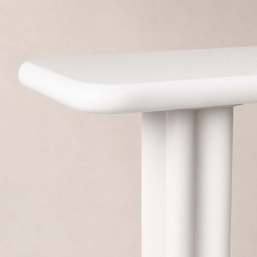 Console 120 cm white
