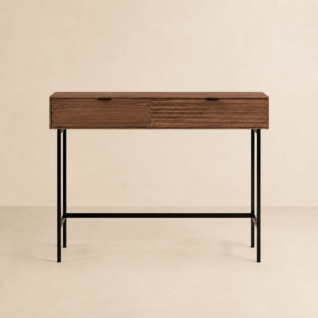 Console table 100 cm 2 drawers
