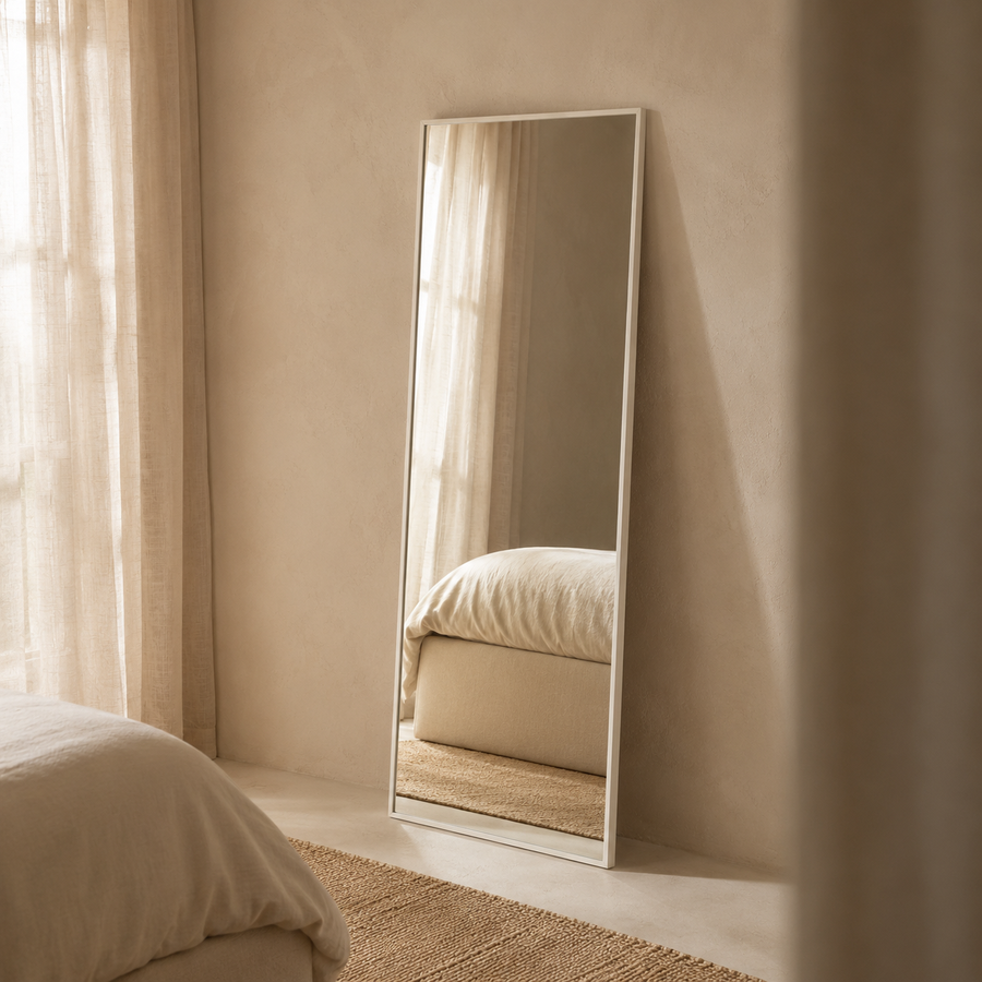 Espejo rectangular aluminio 60×160 cm