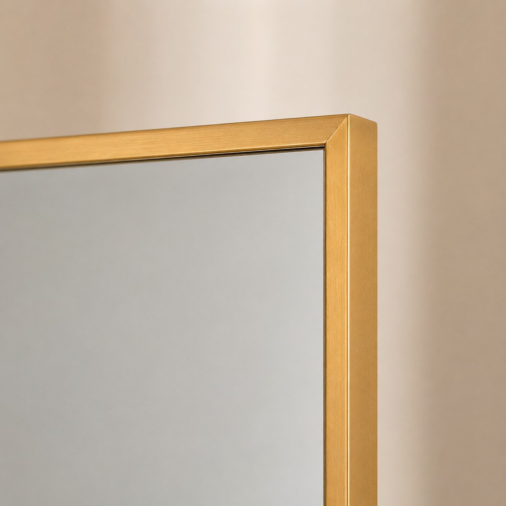 Espejo rectangular aluminio 60×160 cm