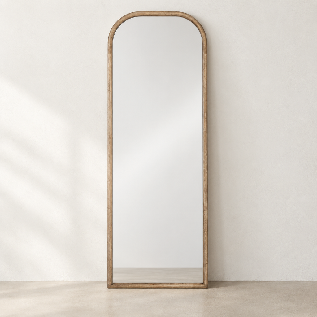 60×170 cm Rectangular Wooden Mirror