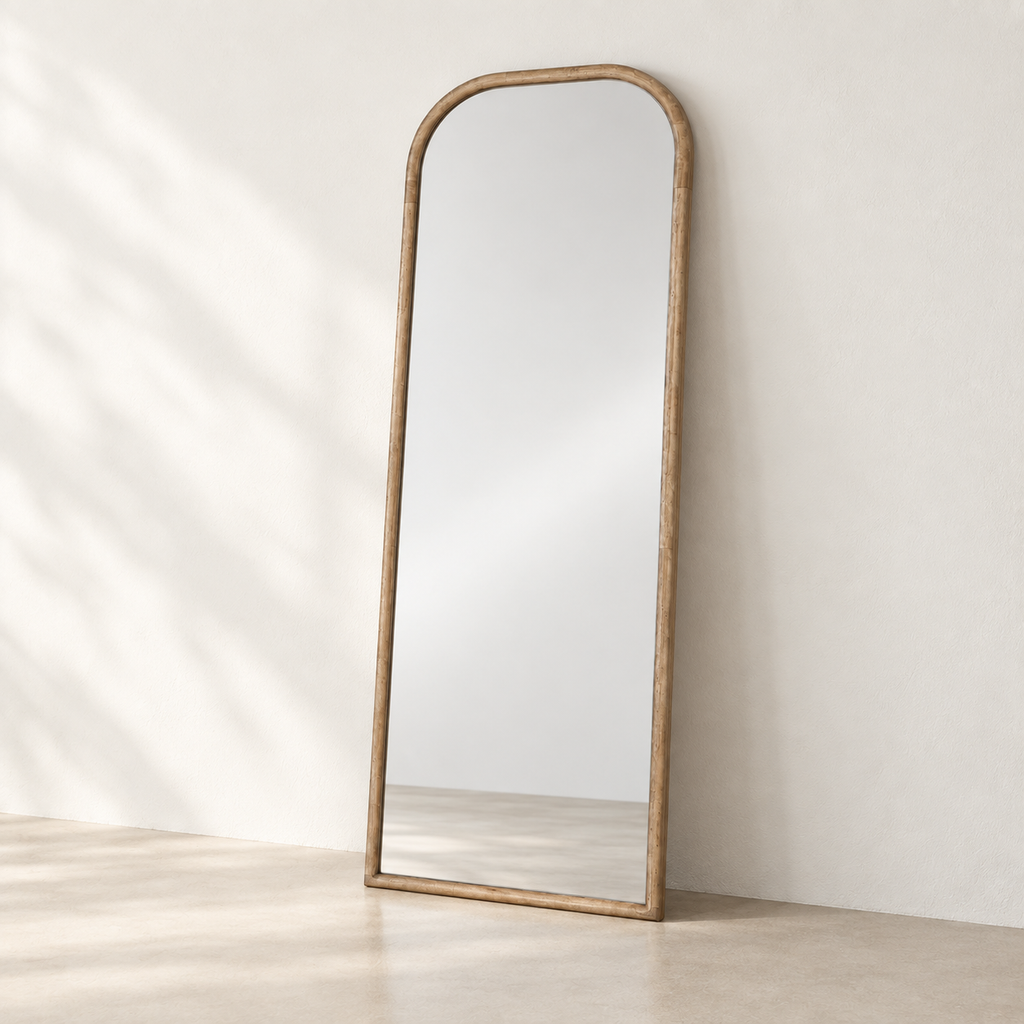 60×170 cm Rectangular Wooden Mirror