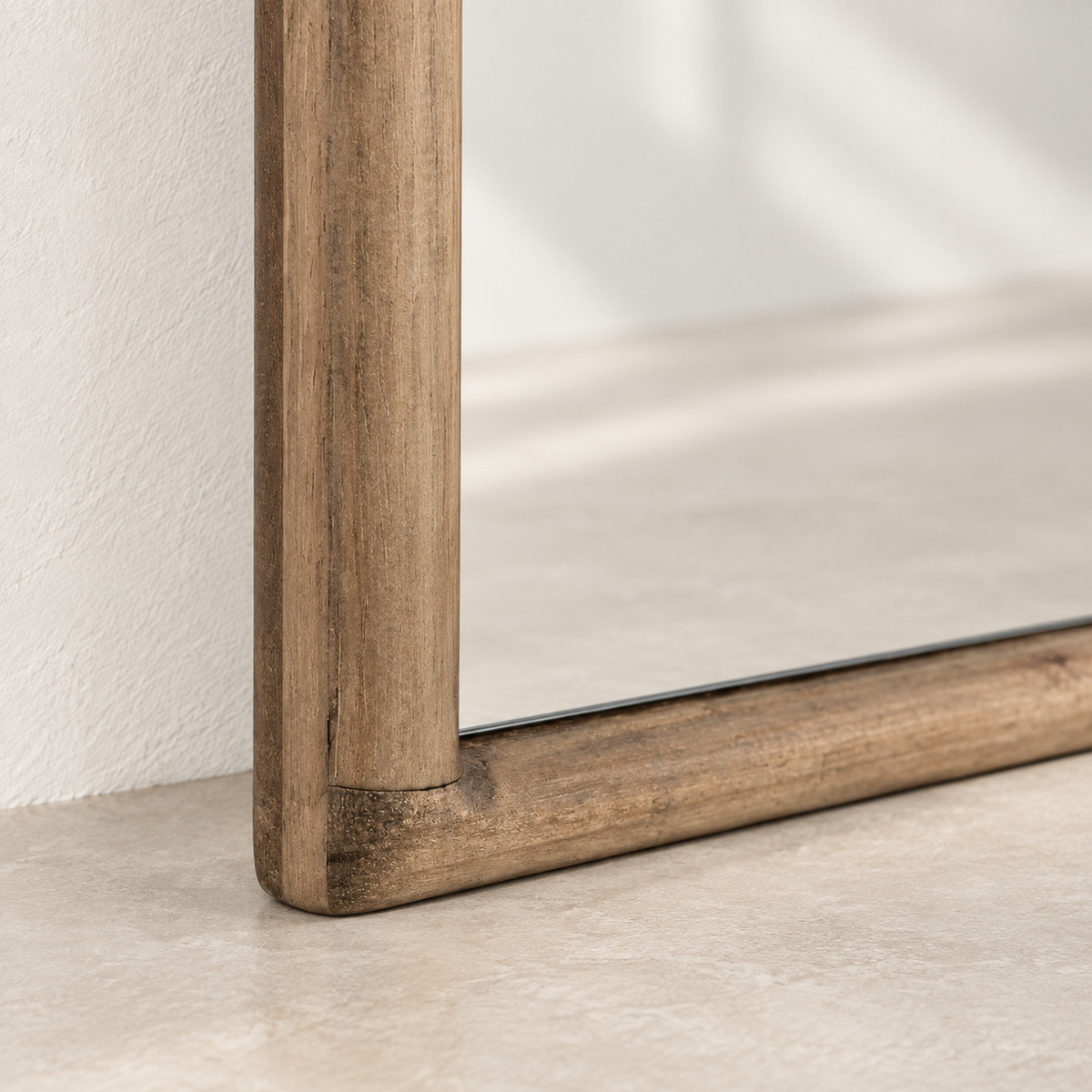 Espejo Solca rectangular, madera, 60 × 160 cm