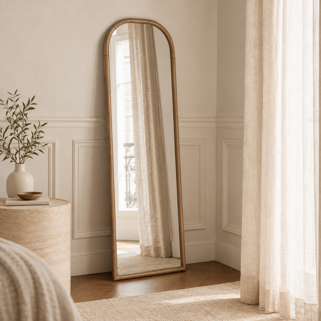 60×170 cm Rectangular Wooden Mirror