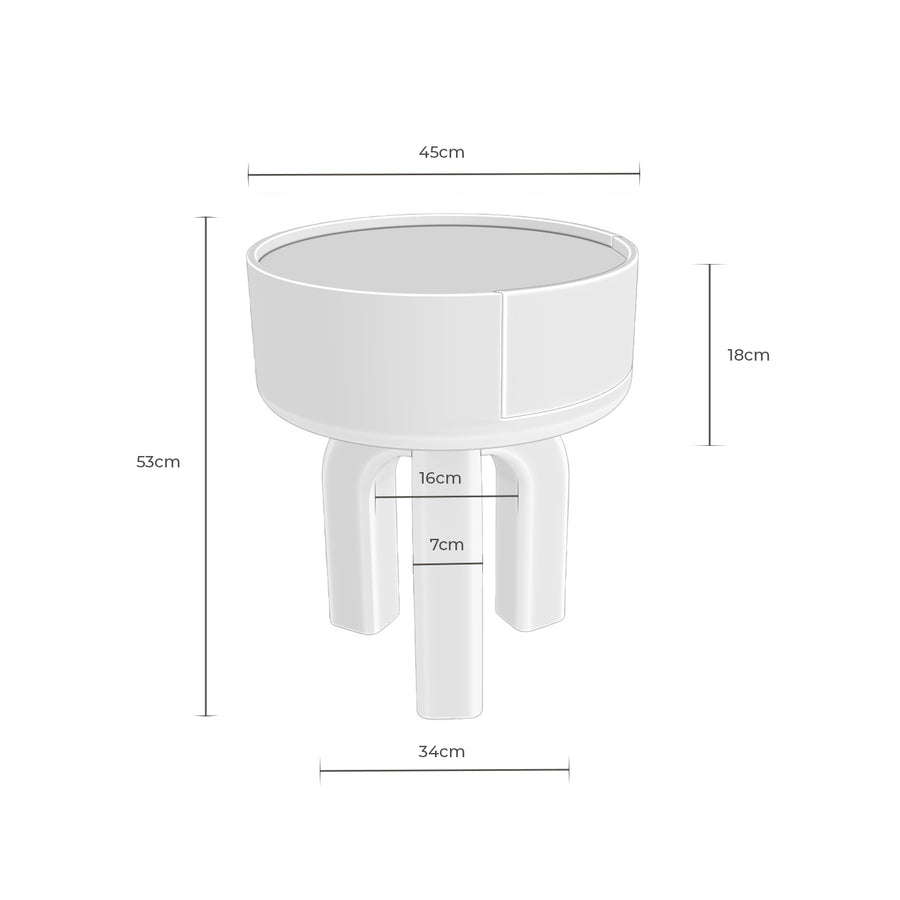 Lumé Side Table Ø45 cm