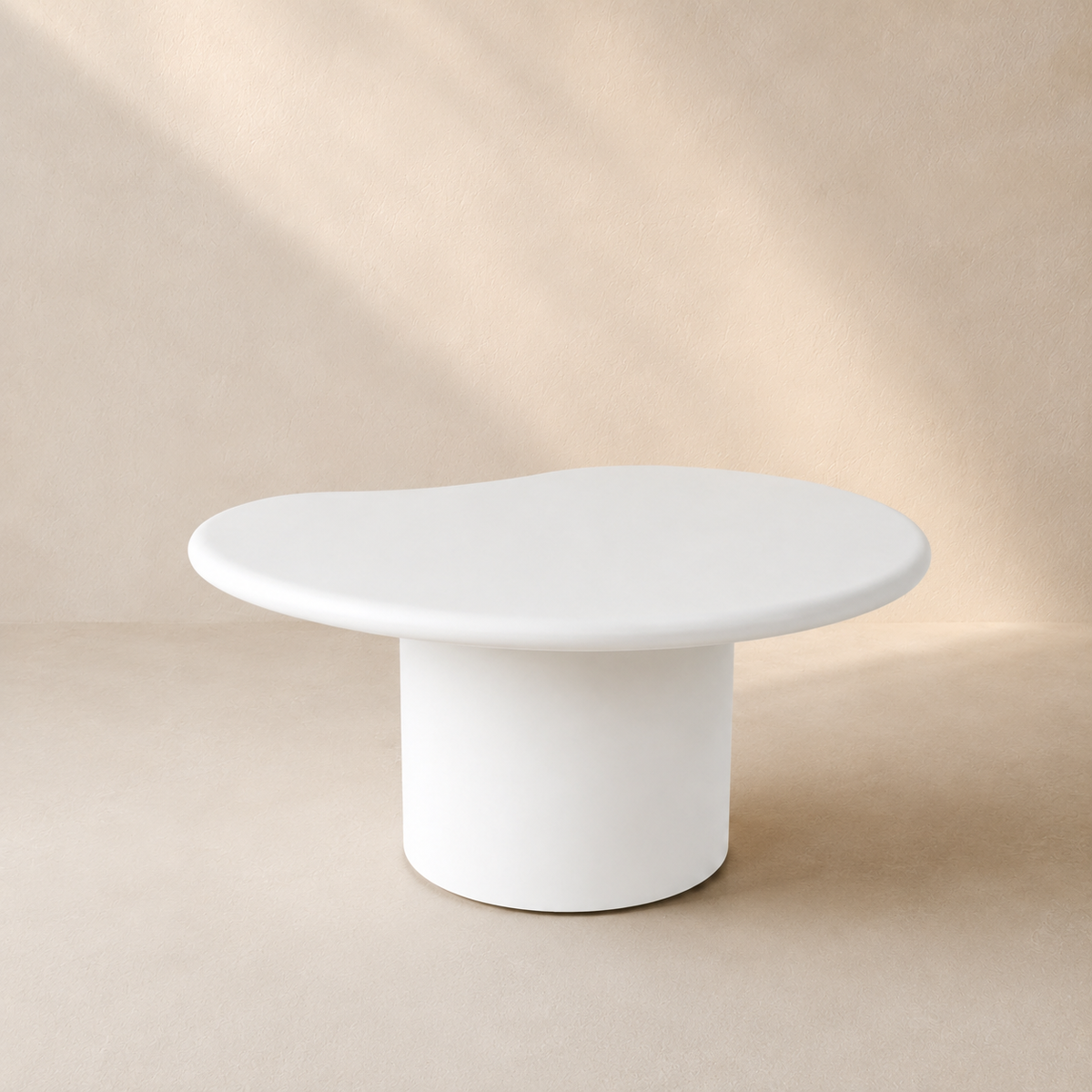 Mesa de centro rectangular de madera, 80 cm