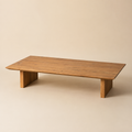 Rectangular wooden coffee table, 150 cm