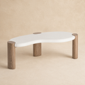 Mesa de centro rectangular lacada, 125 cm