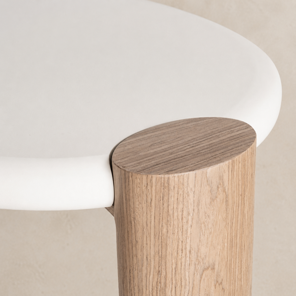 Mesa de centro rectangular lacada, 125 cm