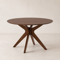Mesa Aleva, madera, Ø100 cm