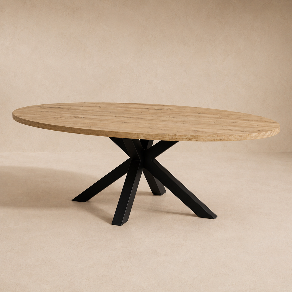 Mesa Calina Ovalada 200x100