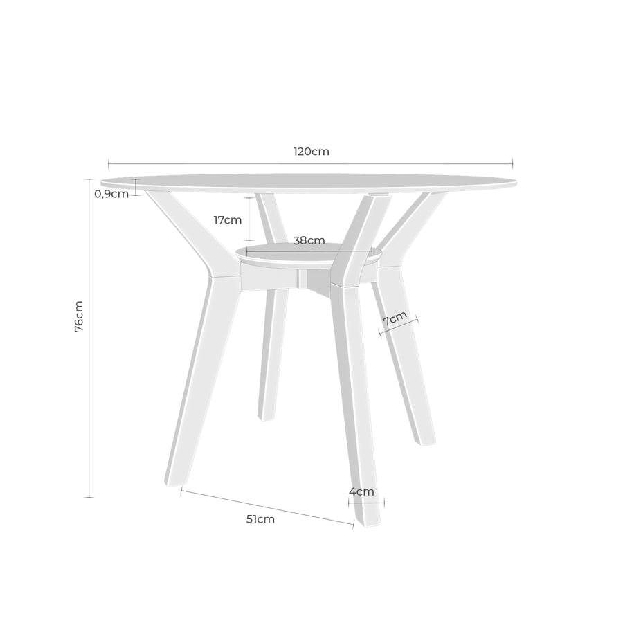 Liria Tables Ø120