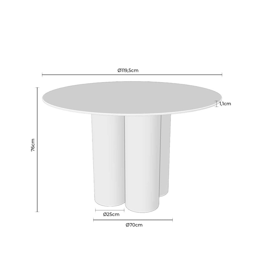 Neia Ø120 Tables