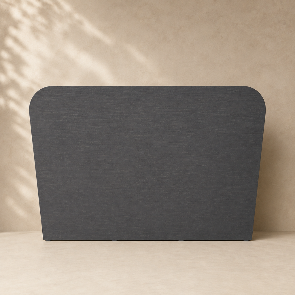 GENUINE 160 cm WOOD HEADBOARD