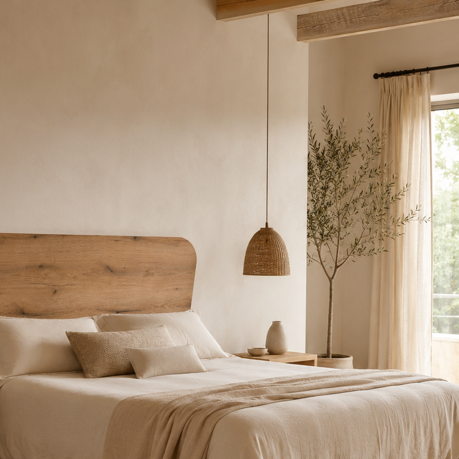 GENUINE Wooden Headboard 150 cm