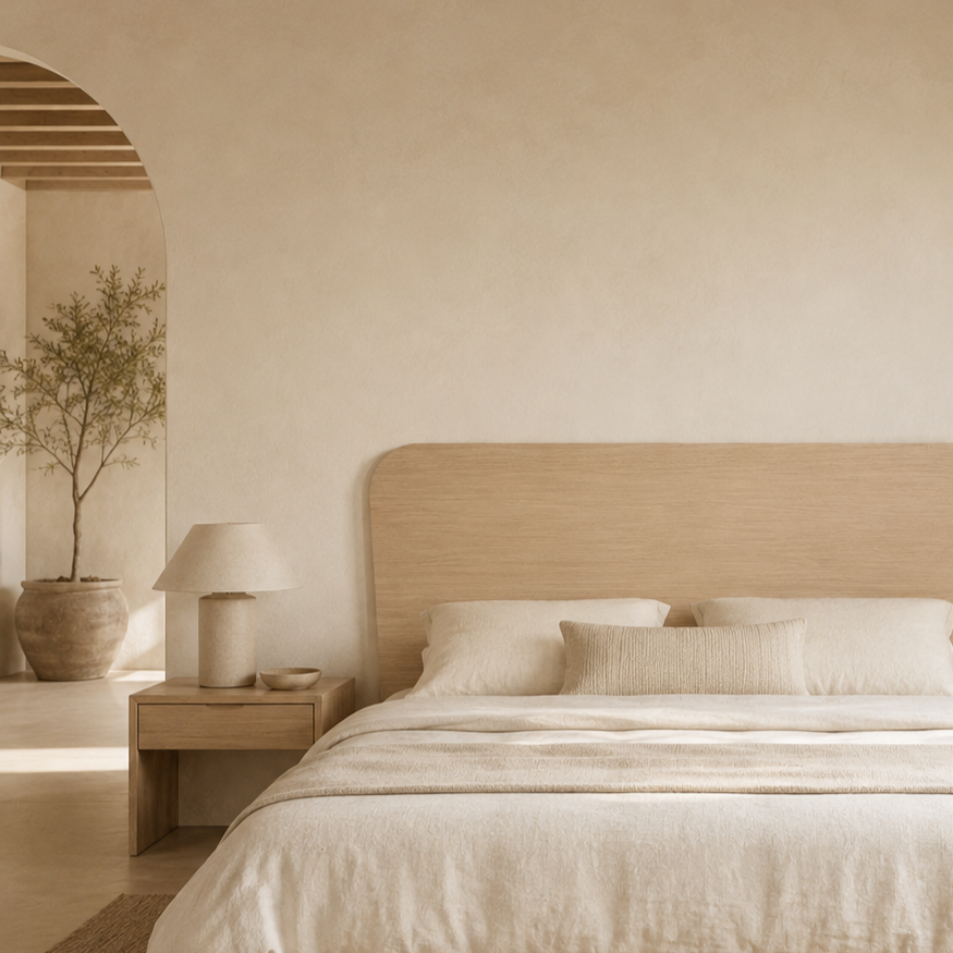 GENUINE WOOD HEADBOARD 180 cm