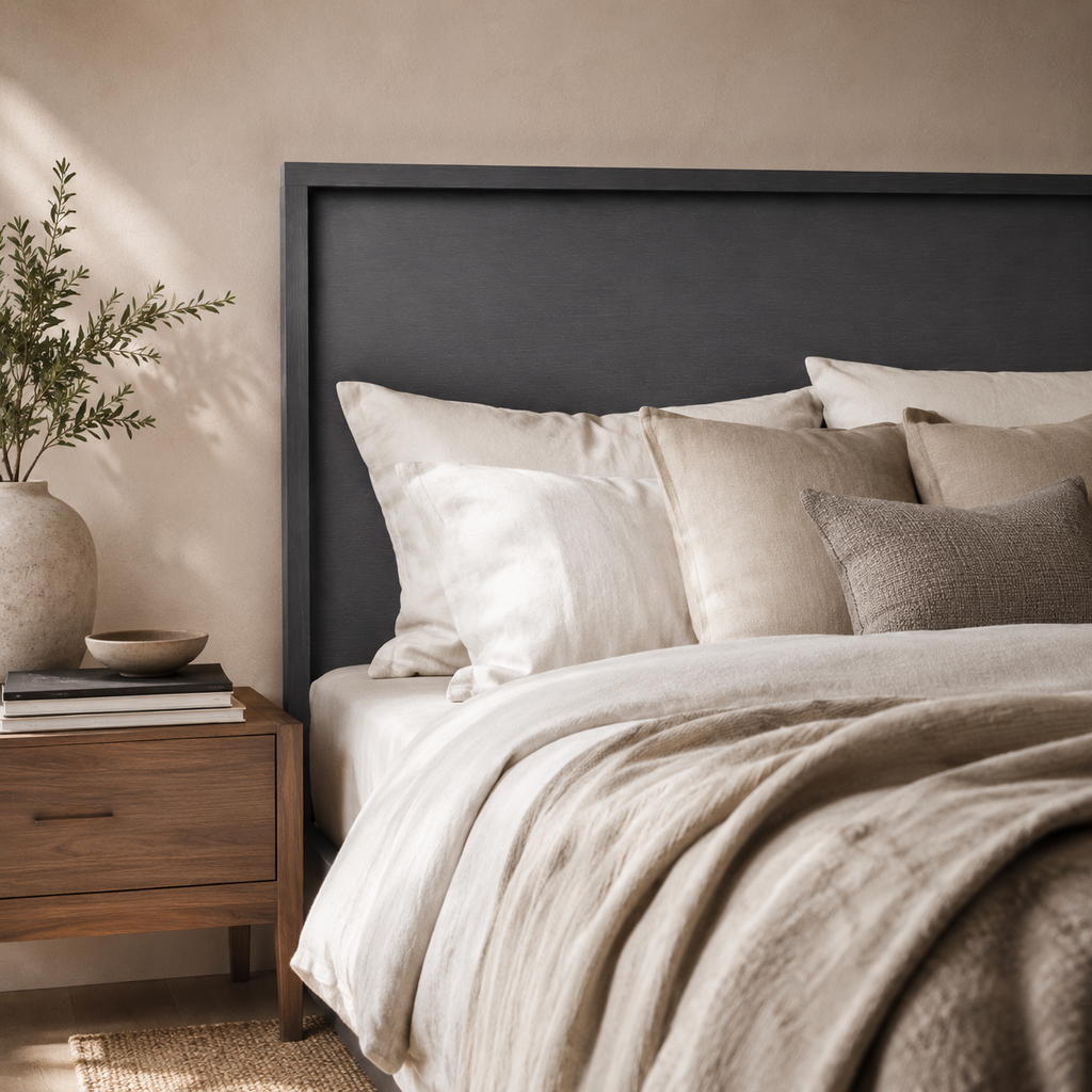 KUBIK 105 cm WOOD HEADBOARD