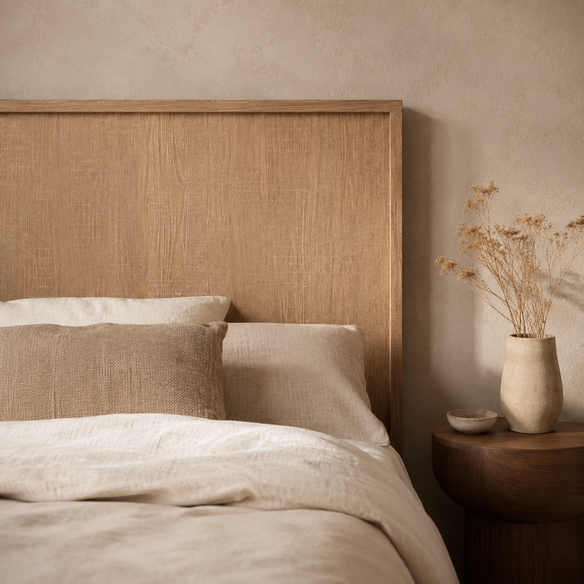 KUBIK Wood Headboard 140 cm