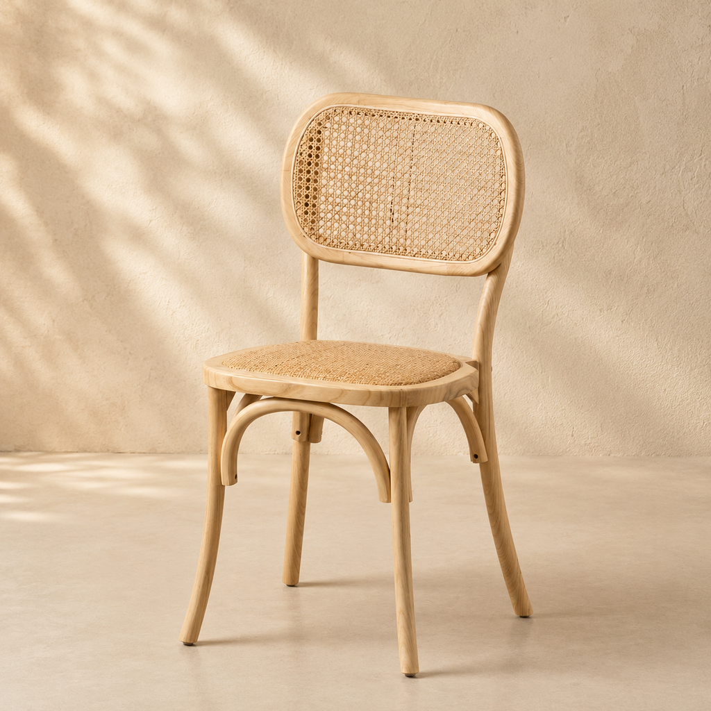 Silla de comedor de madera