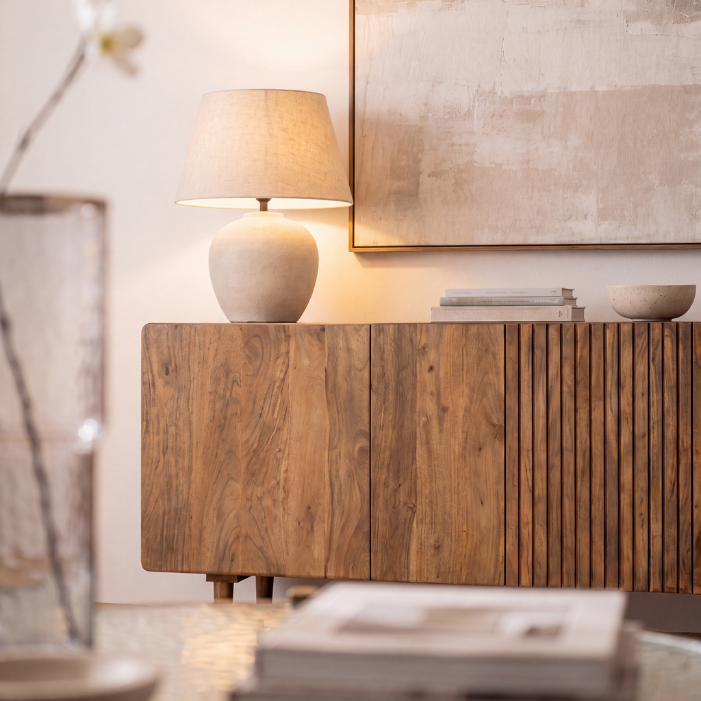 Mueble TV Verana, 3 puertas, madera, 160 × 54 cm